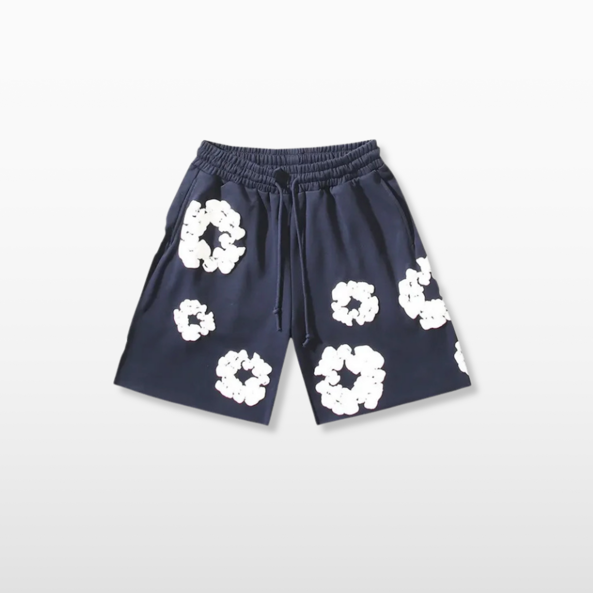 FLOWER SET (NAVY) - SWEATSHIRT