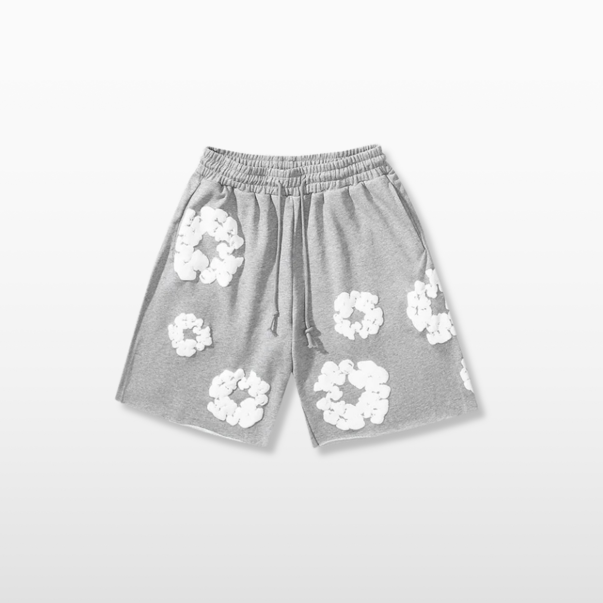 FLOWER SET (GREY) - SWEATSHIRT